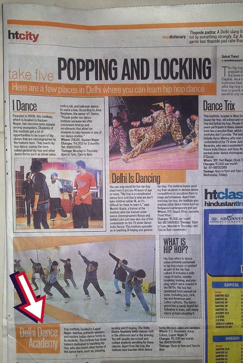 Delhi Dance Academy Top in Delhi for Hip Hop